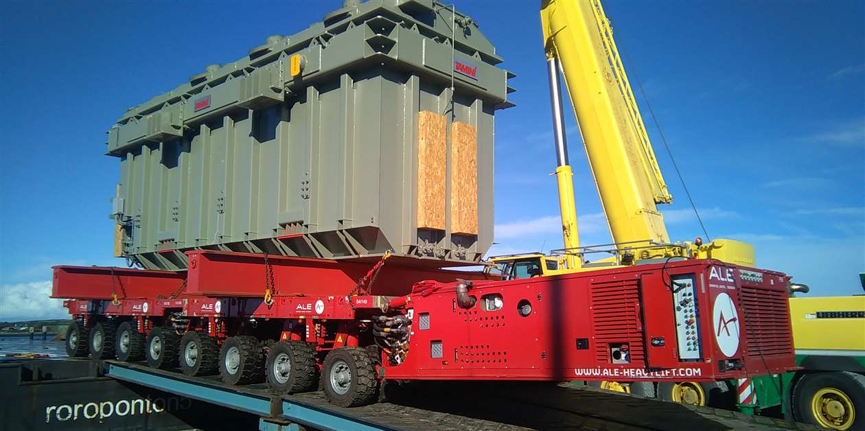 ALE delivers largest transformer in Ireland KHL Group