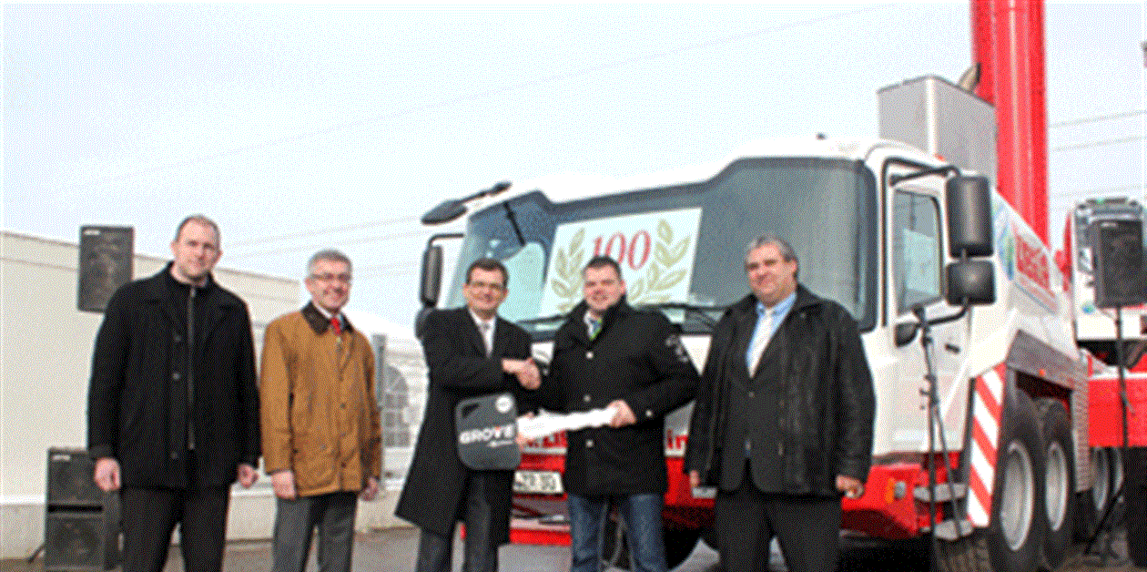 Grove GMK6300L reaches milestone sale KHL Group