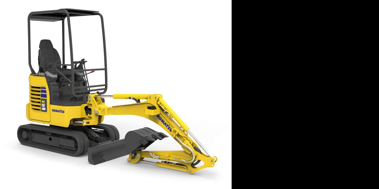 Komatsu presents new MR-5 mini excavators - KHL Group