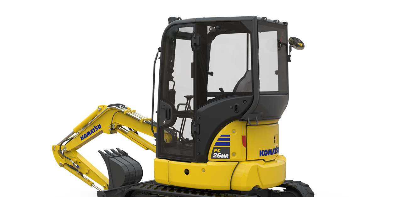 Komatsu presents new MR-5 mini excavators - KHL Group