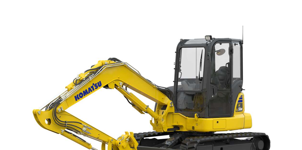 Komatsu presents new MR-5 mini excavators - KHL Group