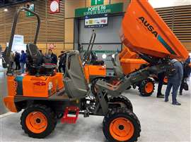 The D101AEA electric dumper from Ausa
