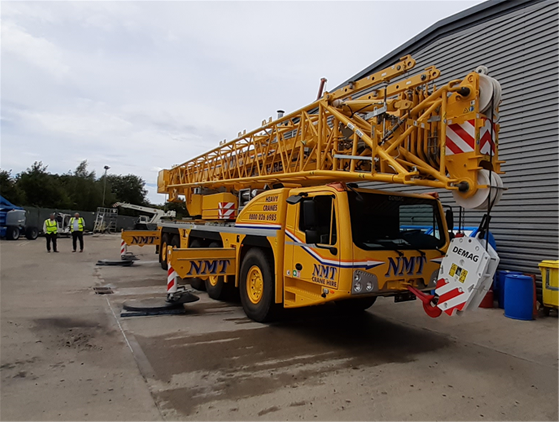 NMT Crane Hire's Tadano Demag AC 160