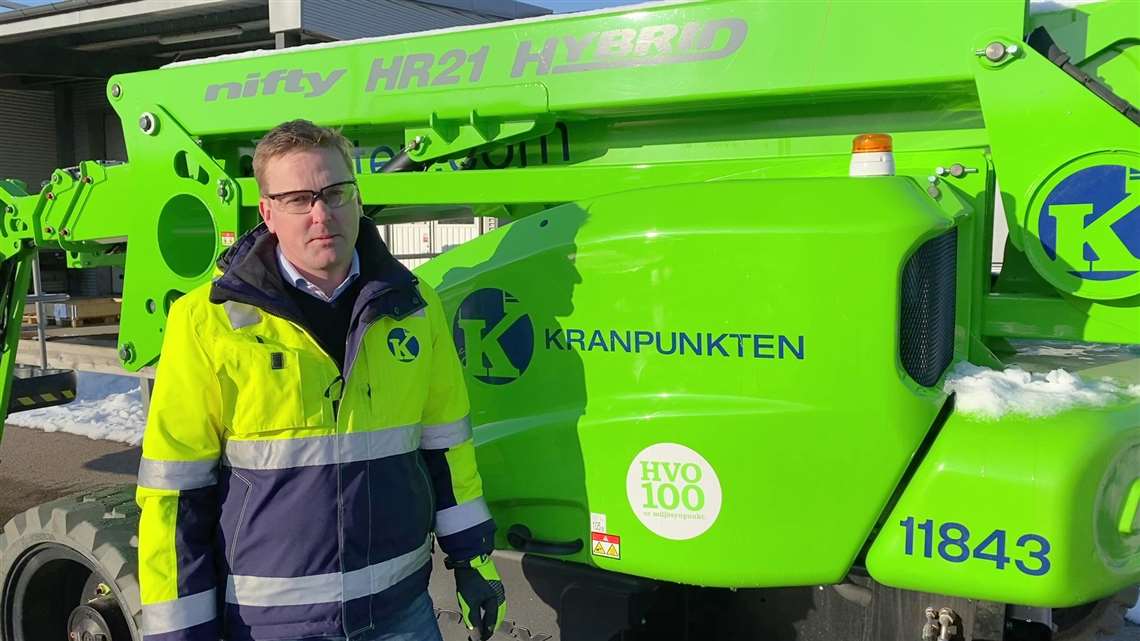 Rikard Jönsson, Purchasing Manager at Kranpunkten