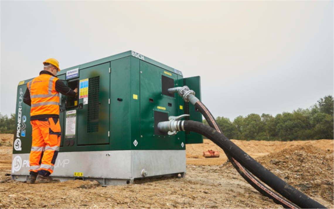 Pioneer Pump's new EVO range now has an all-new green exterior