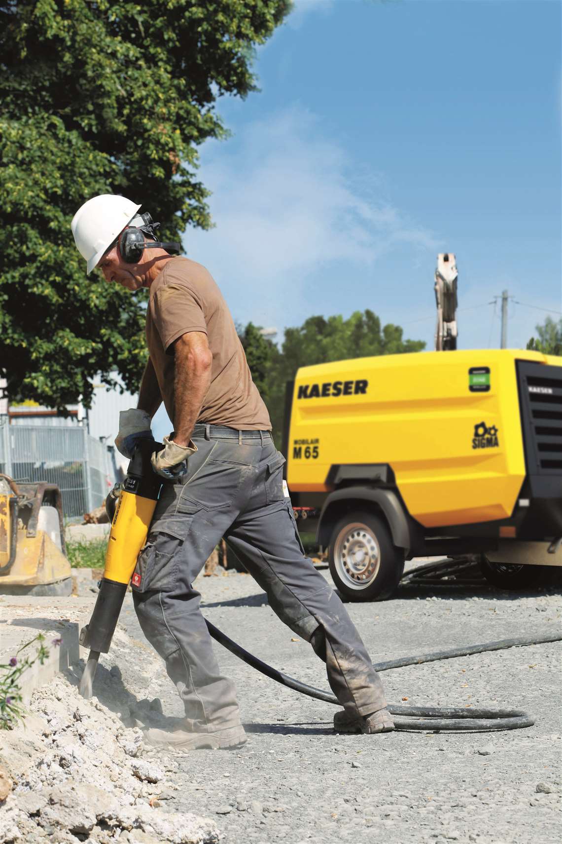 M65PE compressor from Kaeser
