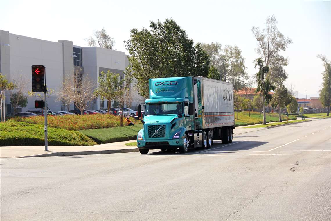 Volvo VNR Electric truck