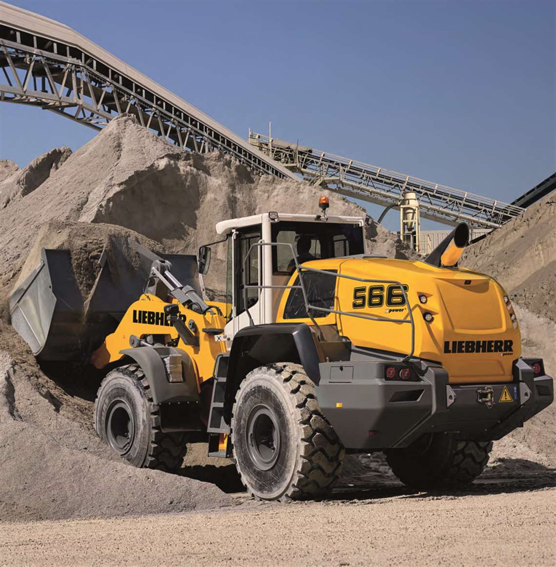 Liebherr’s L550 wheeled loader