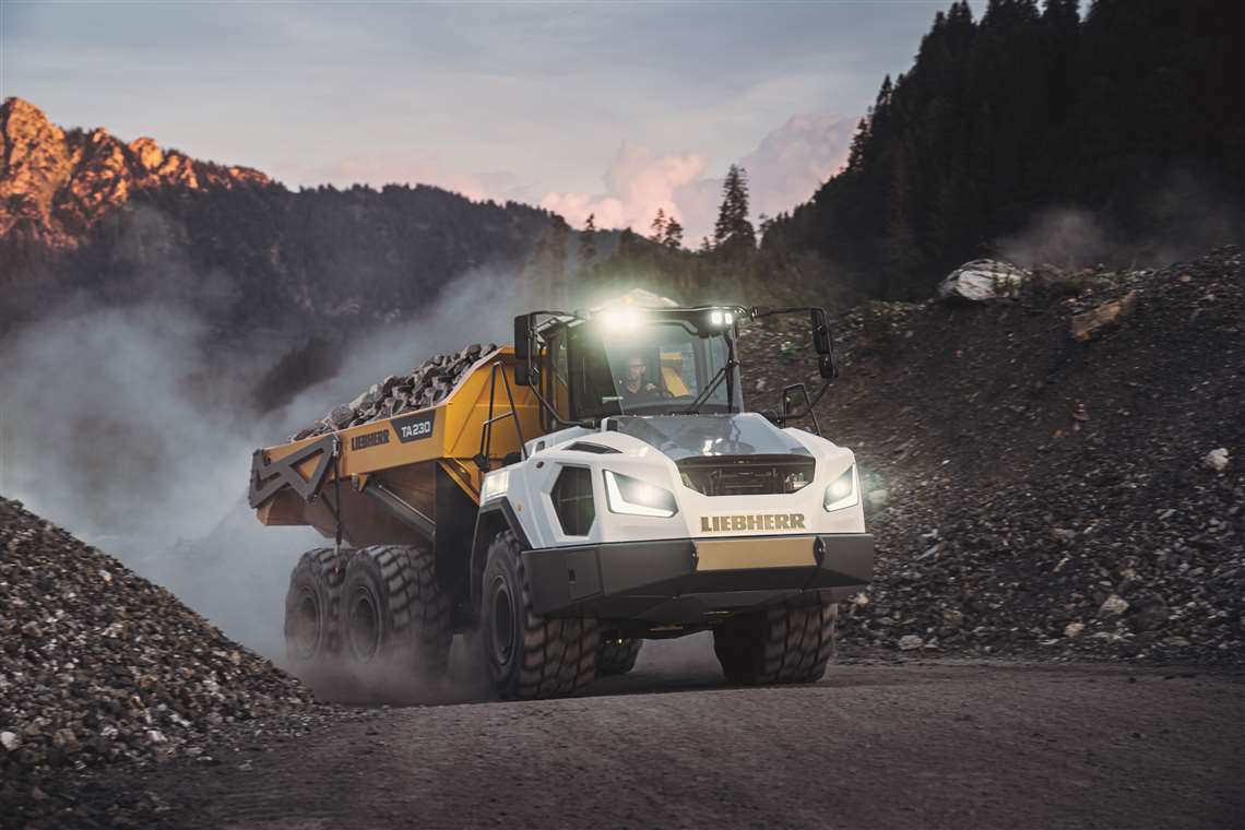 Liebherr's TA 230 Litronic ADT