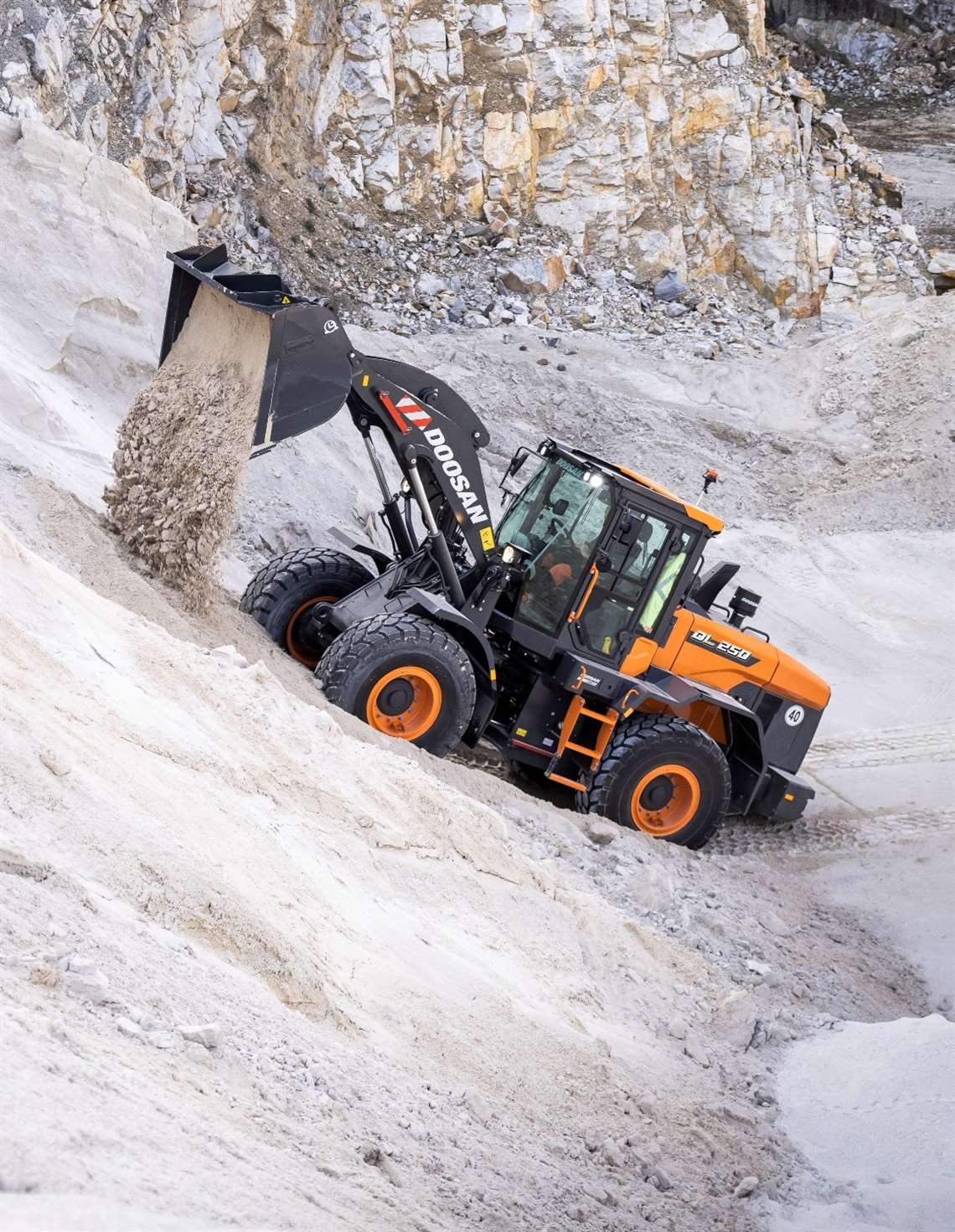 Doosan Infracore DL250-7 wheeled loader