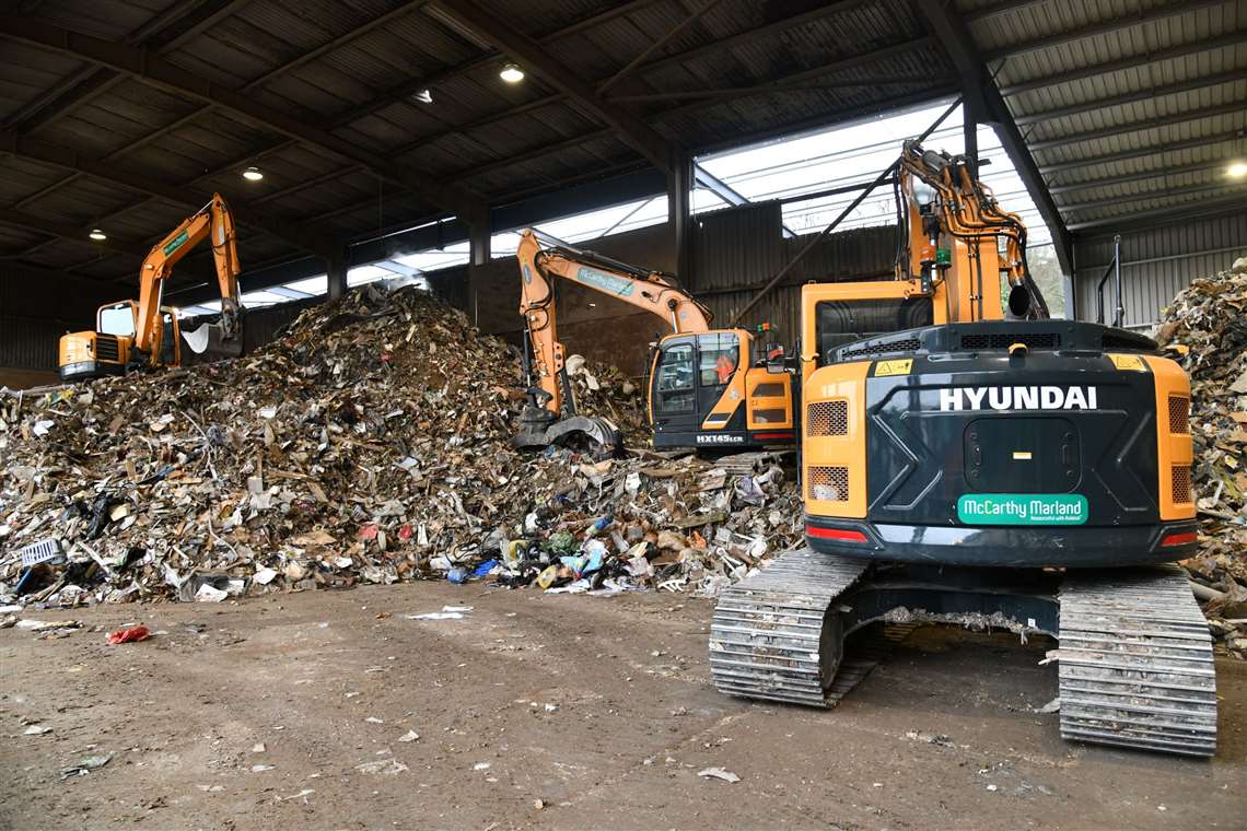 Mcarthy Marland's new Hyundai excavators