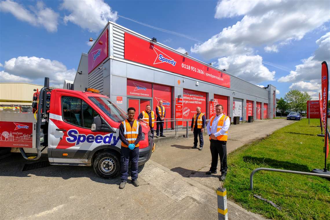 Speedy's new Regional Service Centre in Reading, UK