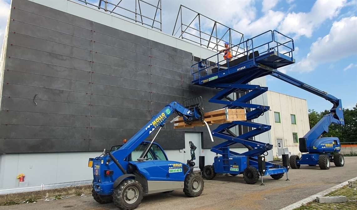 Mollo Noleggio scissor lift and telehandler