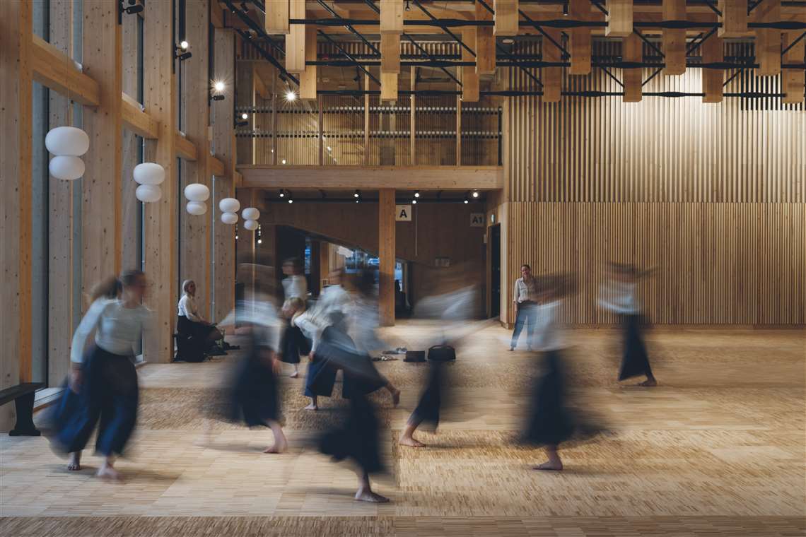 Sara Cultural Centre interior