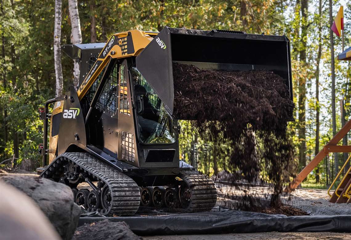 Repowered ASV RT-50 track loader now has Yanmar engine - KHL Group