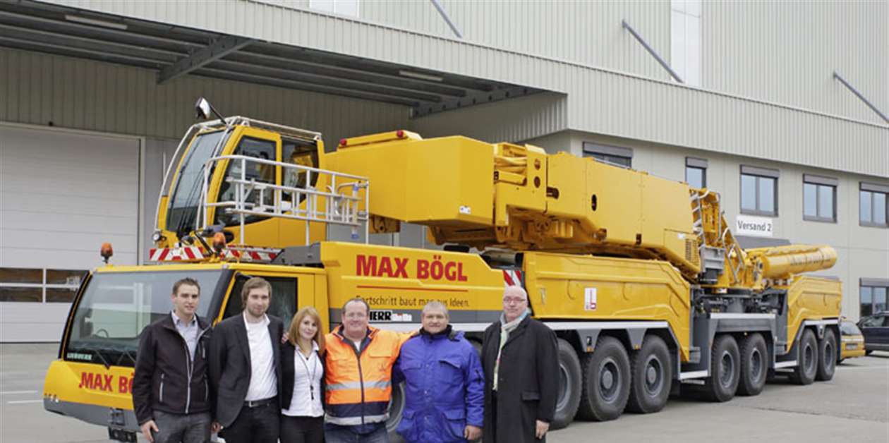 Load class. Liebherr LTM 11200. LTM 11200-9.1. Liebherr LTM 11200-9.1. Max Bögl Wind AG.