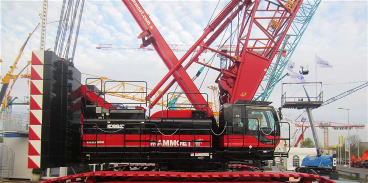 Mammoet orders 17 Kobelco crawlers - KHL Group