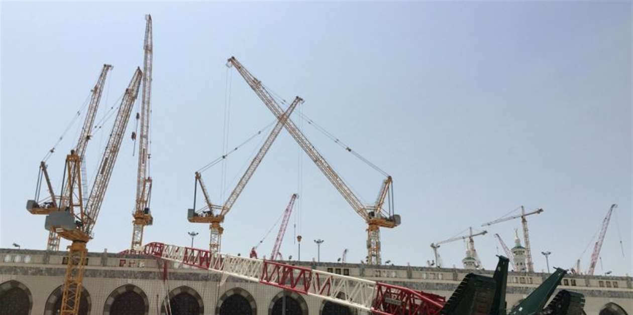 Mecca crane crash cause suspected - KHL Group