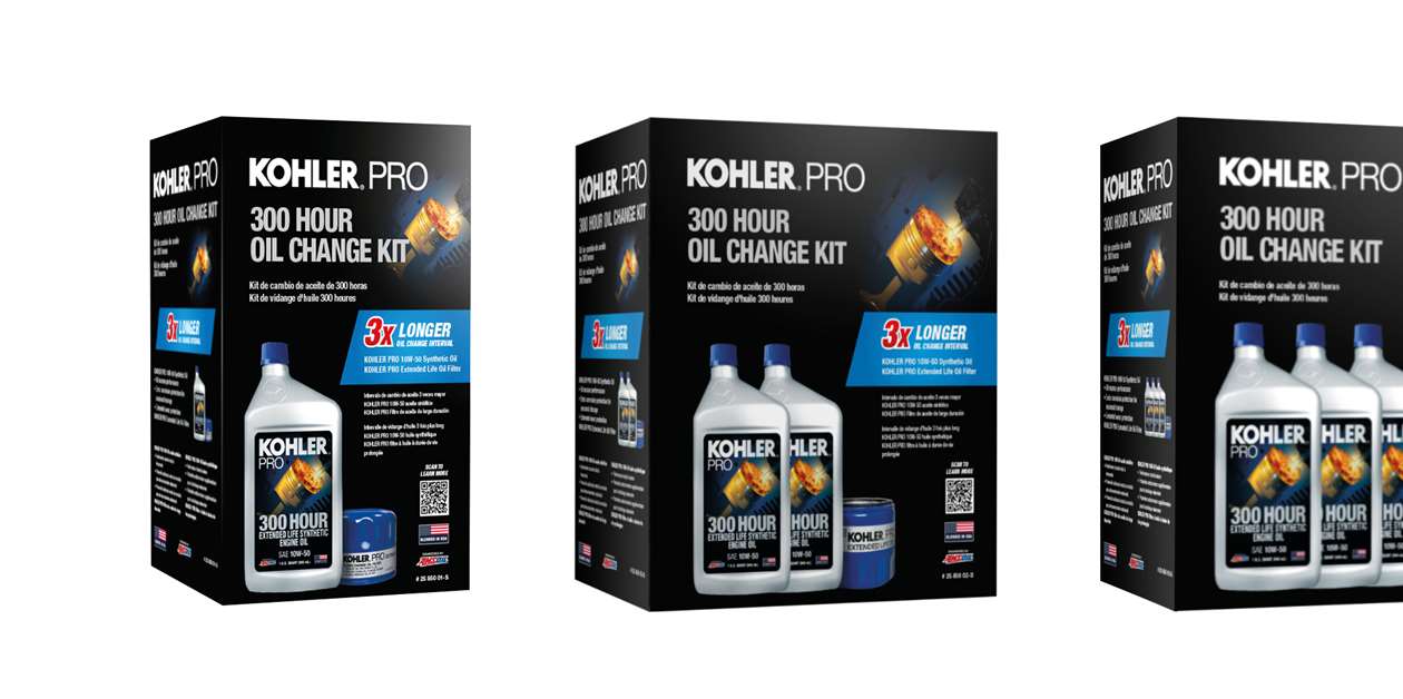 Kohler Pro 300 hour oil change kits - Vimarsana News