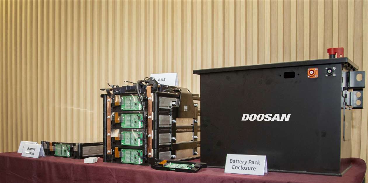 Doosan Infracore completes first battery pack prototype - KHL Group