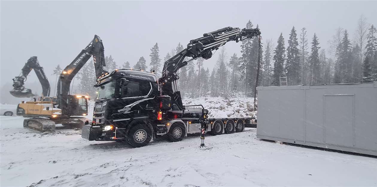 First new Fassi used in Finland - KHL Group
