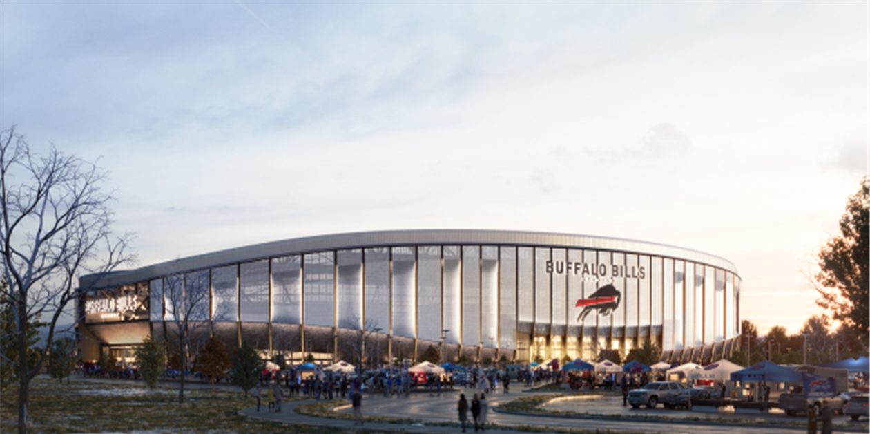 Construction work starts on $1.5 billion Buffalo Bills Construction work starts on $1.5 billion Buffalo Bills