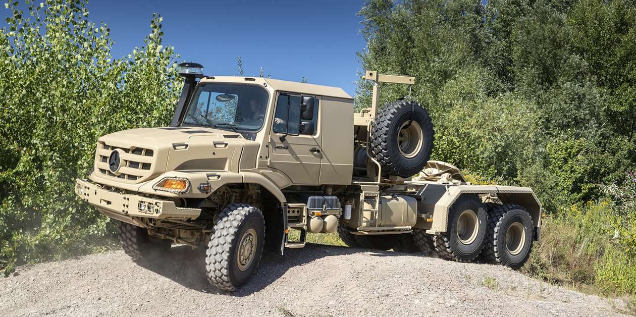 Mercedes-Benz Special Trucks delivers Zetros units to Ukraine - KHL Group
