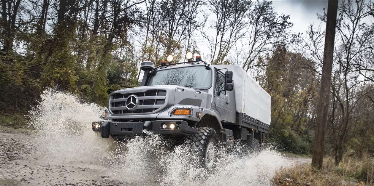 Mercedes-Benz Special Trucks delivers Zetros units to