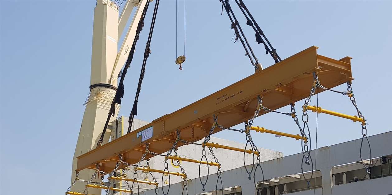 Modulift beams help lift Siemens modules - KHL Group