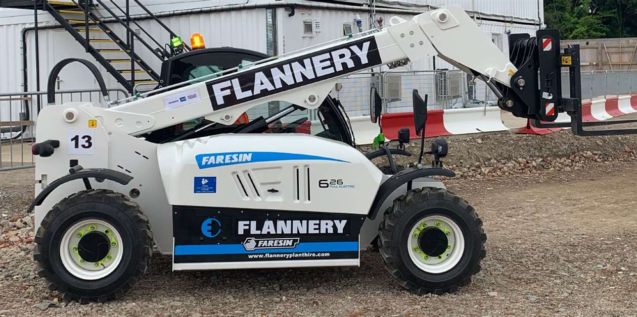 First UK electric telehandler - KHL Group