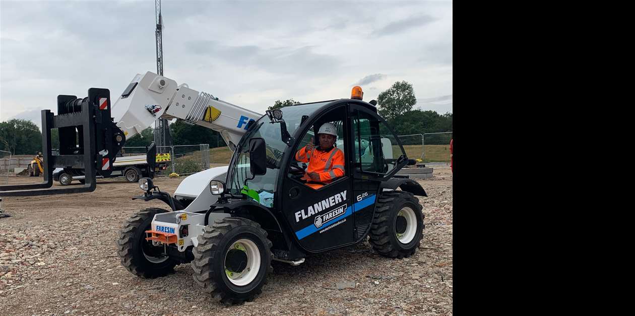 First UK electric telehandler - KHL Group