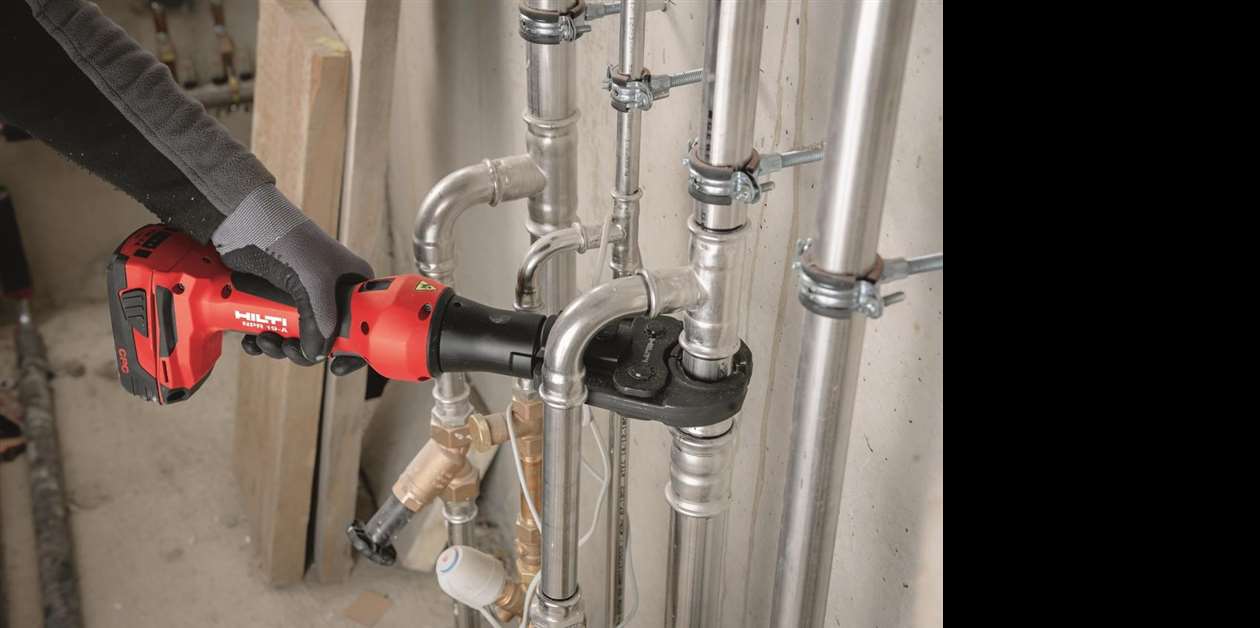 Hilti enters pipe press market KHL Group