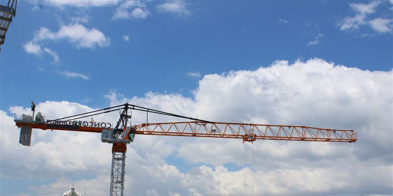 Tower Cranes Moving Along Khl Group