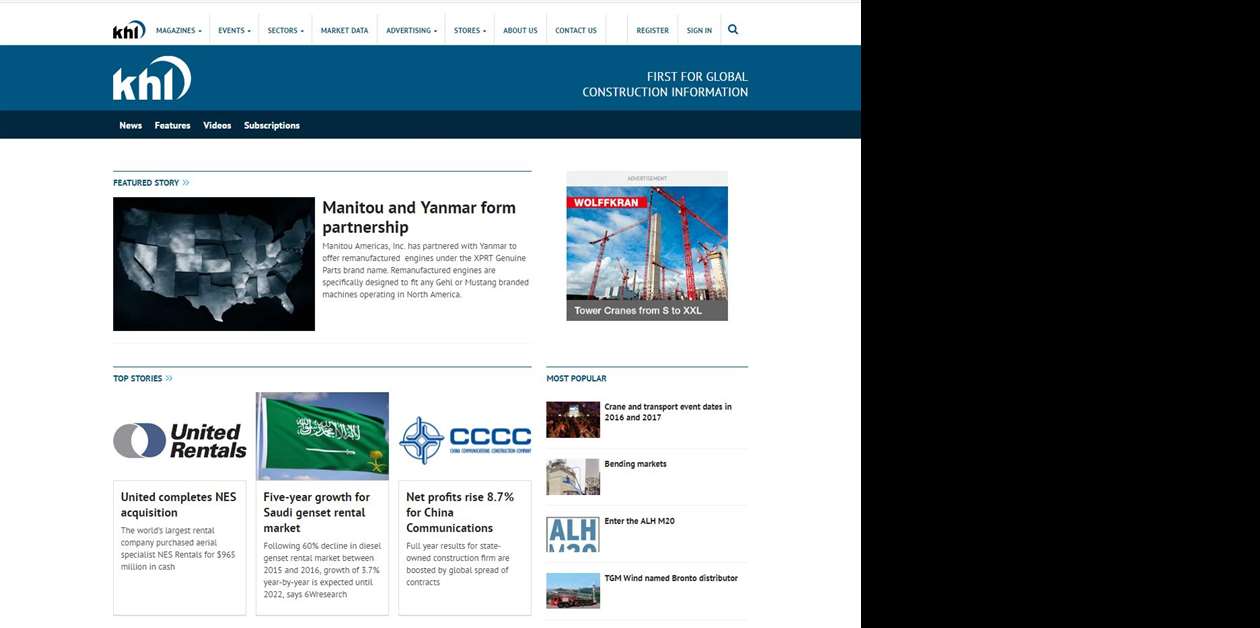 New look for khl.com - KHL Group