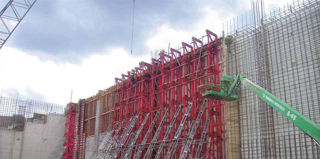 Stringers Falsework Falsework & Formwork: Bolstering efficiency - KHL Group