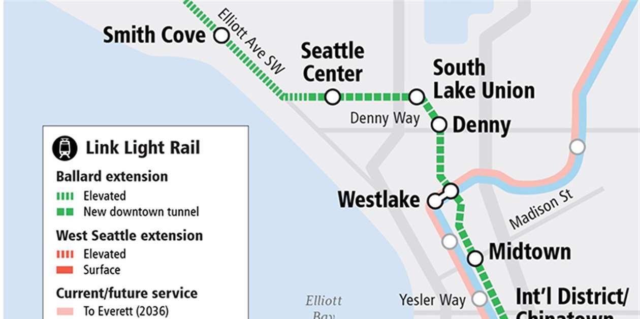 Seattle’s US$6.7 billion rail extensions - KHL Group