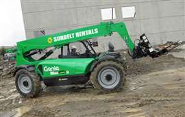 Sunbelt rentals machine