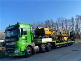 The company shifted its customer base when Ameloot took over as CEO, with larger equipment now part of its offering. Photo: Huurland