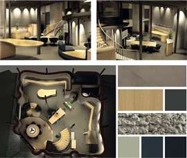 3D-printed showroom by Holcim and Peri (Image provided by Holcim)