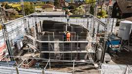 COBOD 3D concrete print (Image: COBOD)