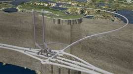 The Rogast project in Norway (Image: Norconsult/Norwegian Public Roads Administration)