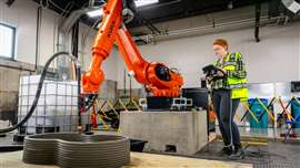 Kuka 3D printer (Image: Aims Community College)