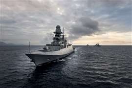 A Bergmani frigate (Image: Fincantieri)