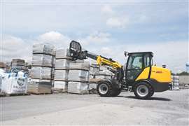 New Holland ML50T small articulated loader (Image: New Holland)