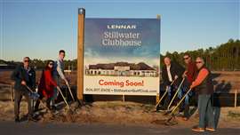 Lennar groundbreaking (Image: Lennar)