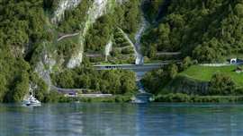A 3D visualisation of the Sisikon Tunnel in Switzerland