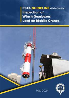 ESTA hoist winch guideline front cover