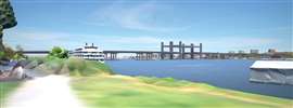 Render of US I-5 Interstate Bridge (Image: Interstate Bridge Replacement Program)