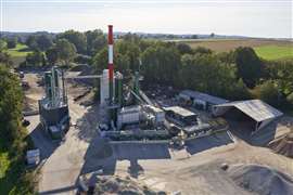 Altomünster asphalt plant in Germany (Image: Wirtgen Group)