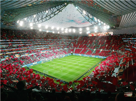 3D renders showing how the new Stade Hassan II near Casablanca in Morocco will look